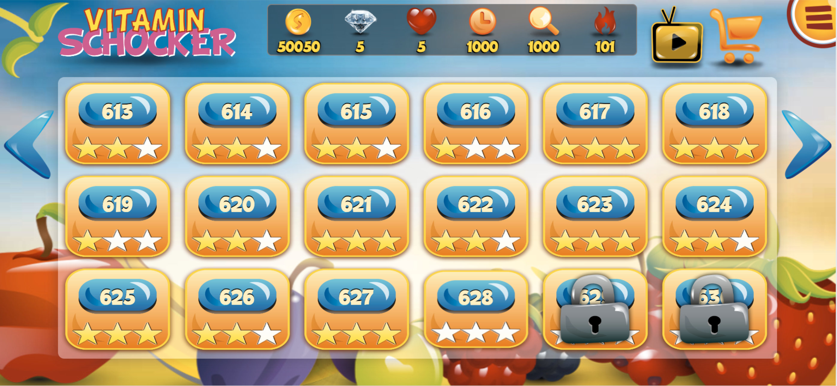 Vitaminschocker Menü